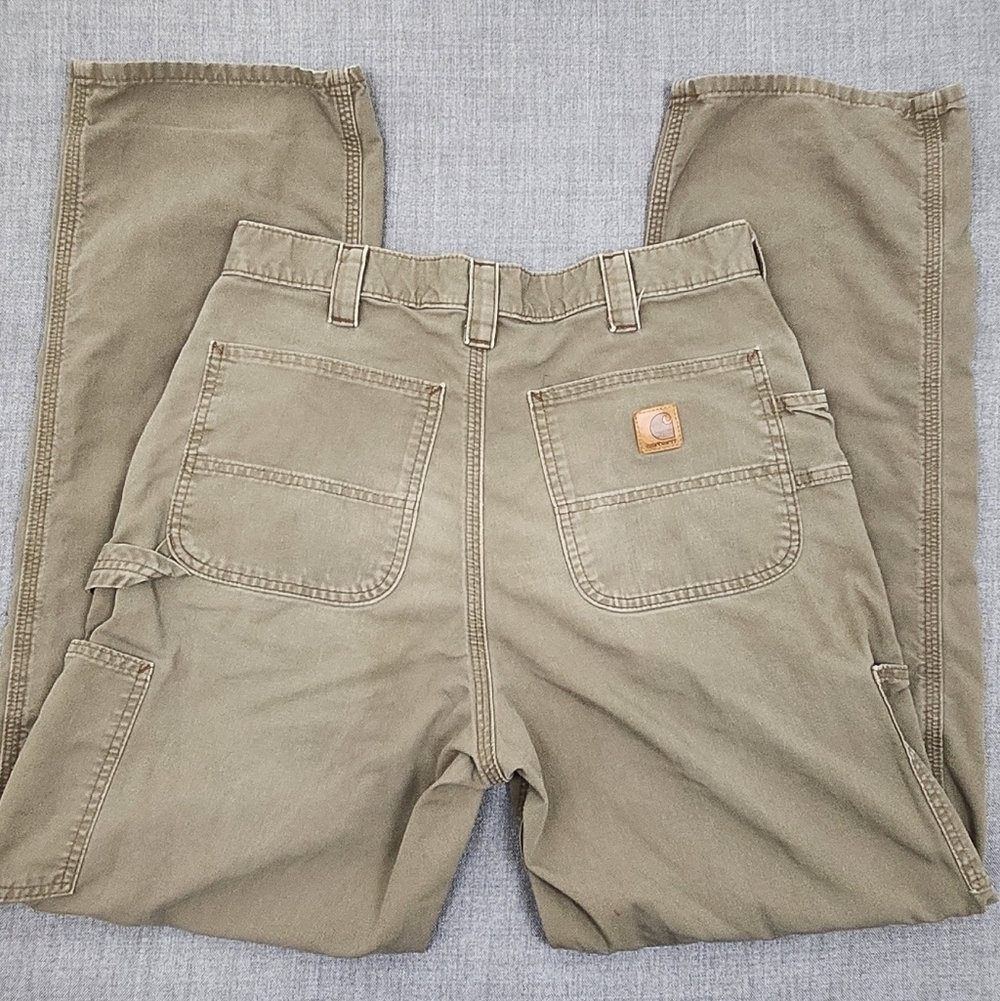 Carhartt Khaki Utility Pants - Picture 6 of 8